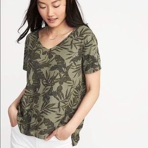 Palm Leaves Boyfriend Tee